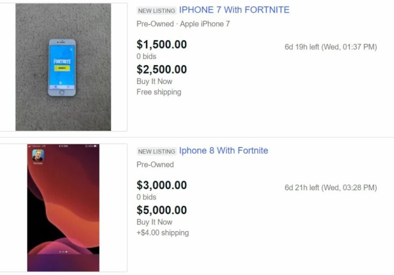 Ebay Iphone Fortnite Insane Price