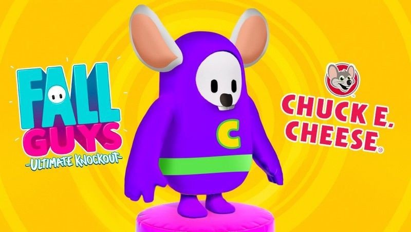 Chuck E Cheese Fall Guys Skin