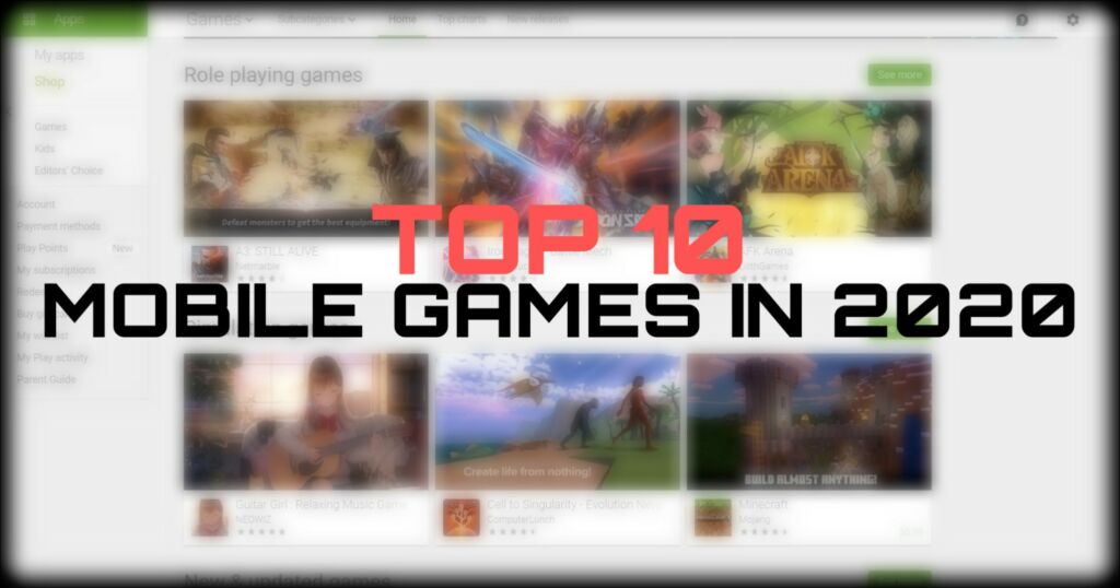 Best Mobile Games 2020