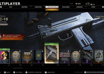 Call of Duty: Black Ops Cold War Weapon, MAC-10 SMG
