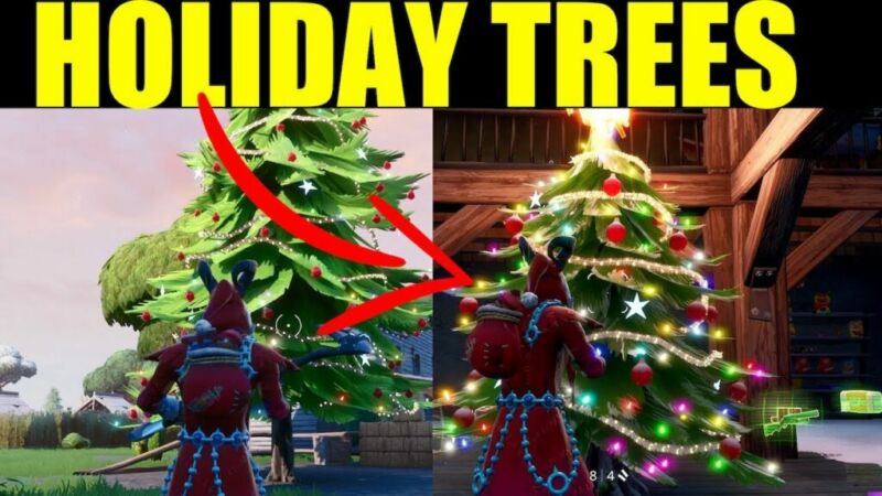 Fortnite Holidays Tree
