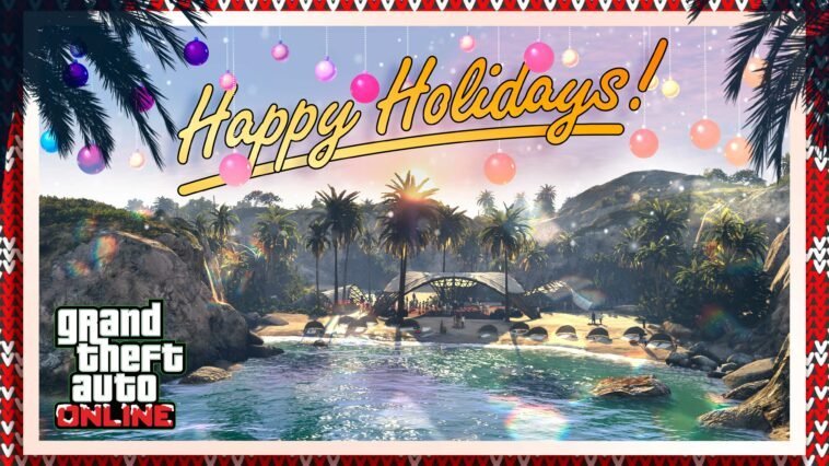 GTA Online Shares Many Attractive Prizes, GTA Online Happy Holidays