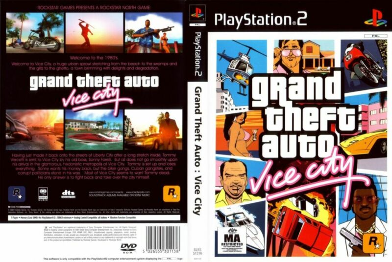 GTA Vice City Cheats PS2
