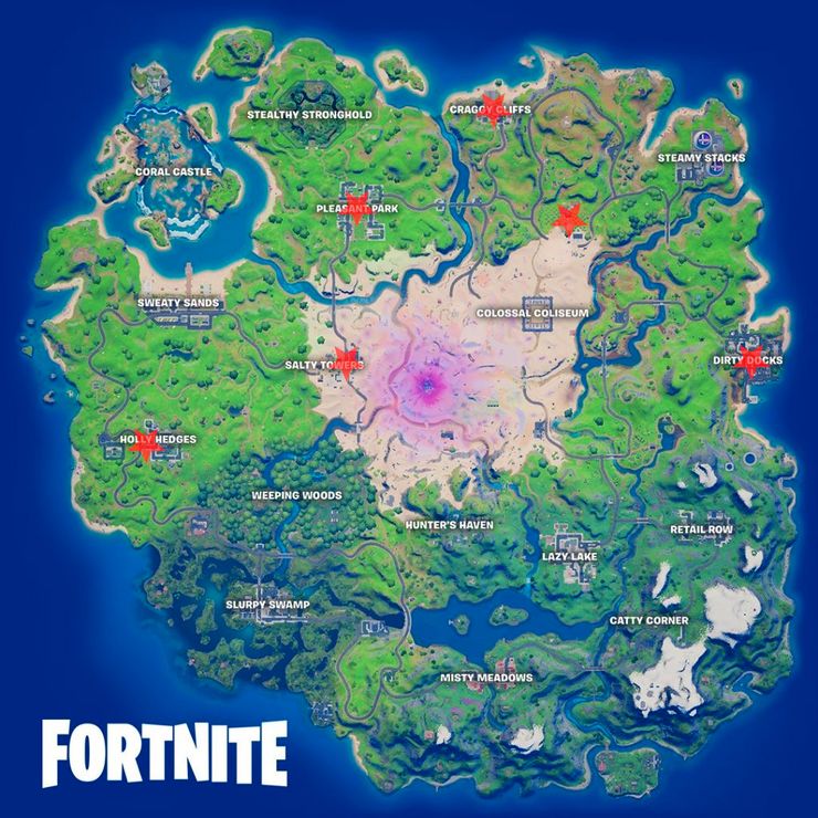 Holidays Tree Locations