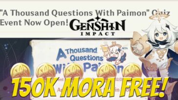 Quiz Answer for Paimon Event Called A Thousand Questions With Paimon