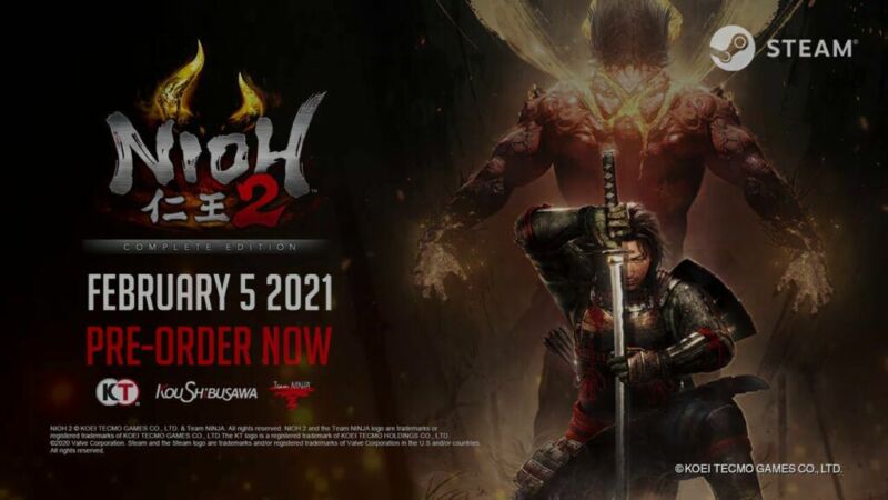Here Are Nioh 2 Pc System Requirements