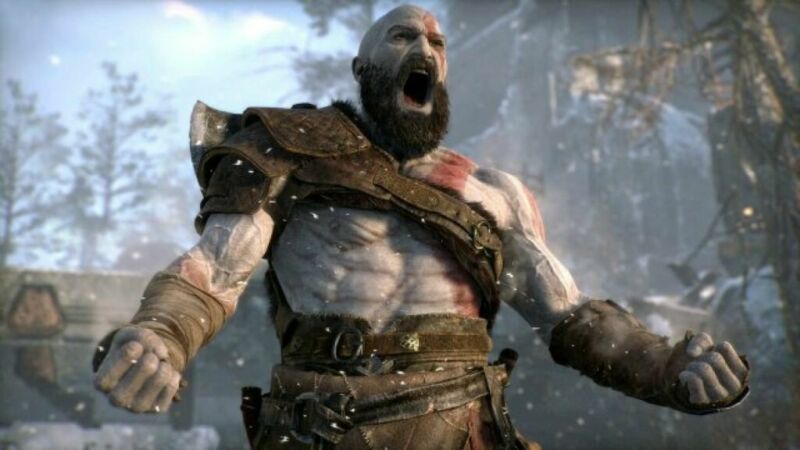 God of War 2018 First-Person Kratos, Protagonist of God of War Game
