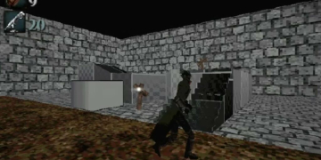 This Is The Look Of Bloodborne Game When Played On Ps1!