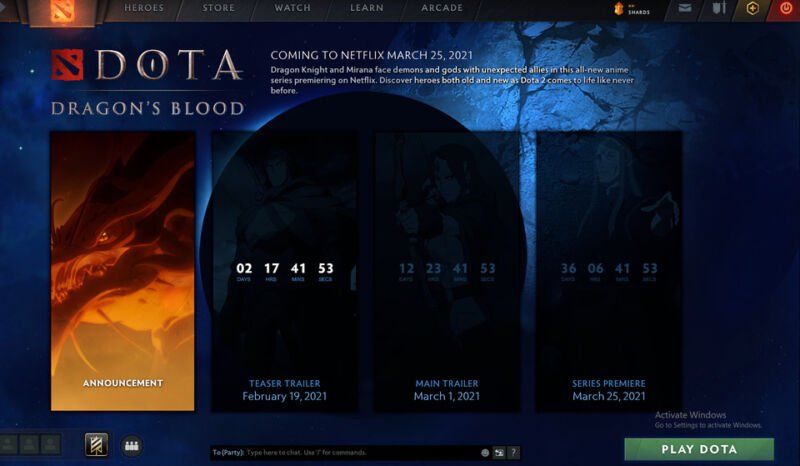 DOTA 2 Get Animated Series Namely DOTA: Dragon's Bloods