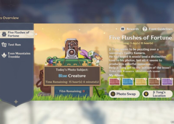 Blue creature genshin