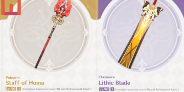 Genshin Impact Reveals New Upcoming Weapons