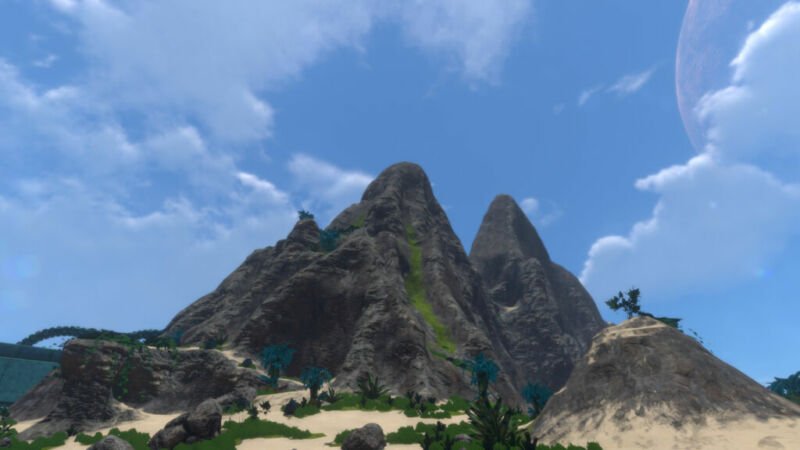 Location of How to Get Diamonds in Subnautica, Mountain Island