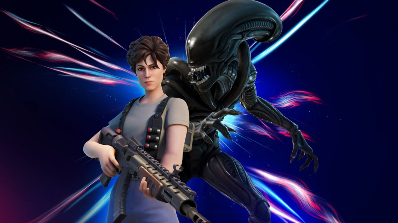 Ripley and Alien Xenomorph Join Fortnite