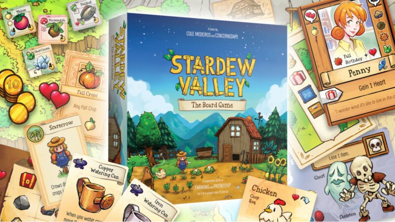 Stardew Valley Board Game is Available Now and it Took 2 Years to Design