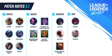 Wild Rift Patch 2.1