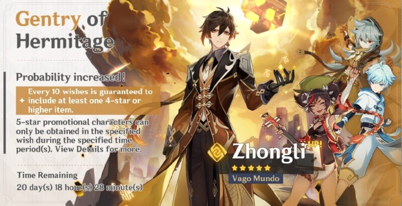 Get zhongli genshin impact
