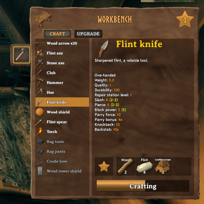 How to Craft a Flint Knife in Valheim Valheim Guide