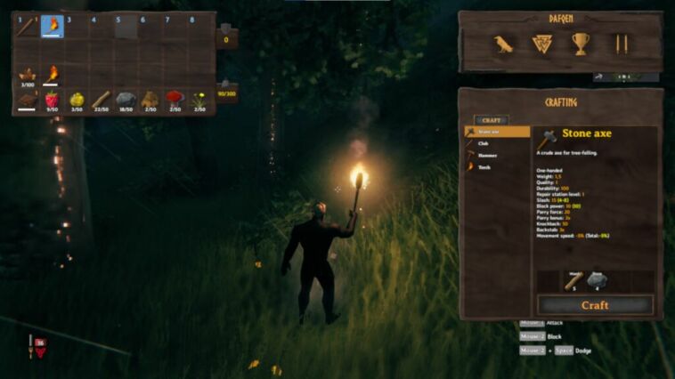 How to Craft Stone Axe in Valheim | Valheim Guide | Wowkia.com