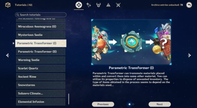 parametric transformer 6