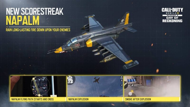 Call Of Duty Season 2 And Napalm Scorestreak Date Release