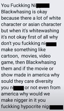 Racist Insults From The Anime Community 2