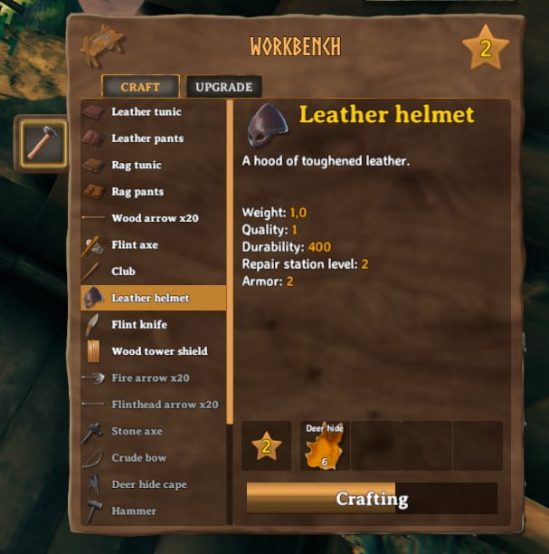 How To Craft A Leather Helmet In Valheim 4