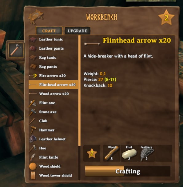 How To Craft Flinthead Arrow In Valheim 5