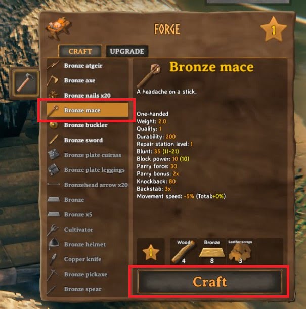How To Make Bronze Mace In Valheim 4