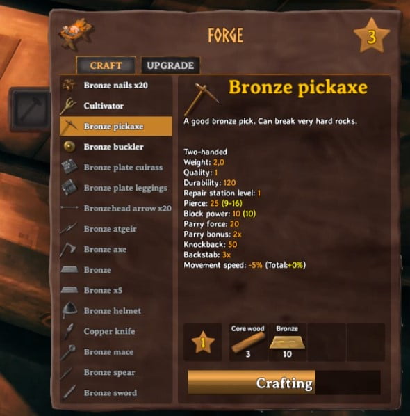 How To Make Bronze Pickaxe In Valheim 5