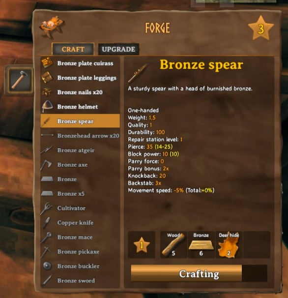 How To Make Bronze Spear In Valheim 5