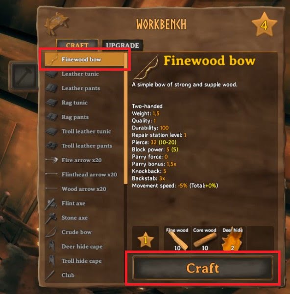 How To Make Finewood Bow In Valheim 3