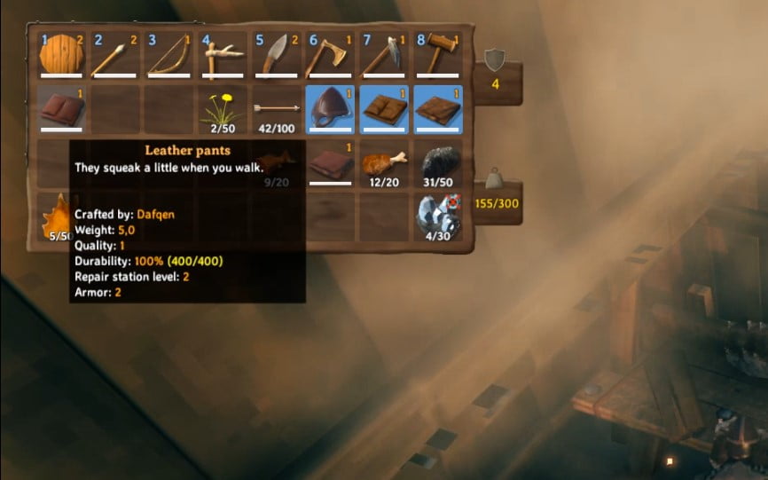 How To Make Leather Pants In Valheim