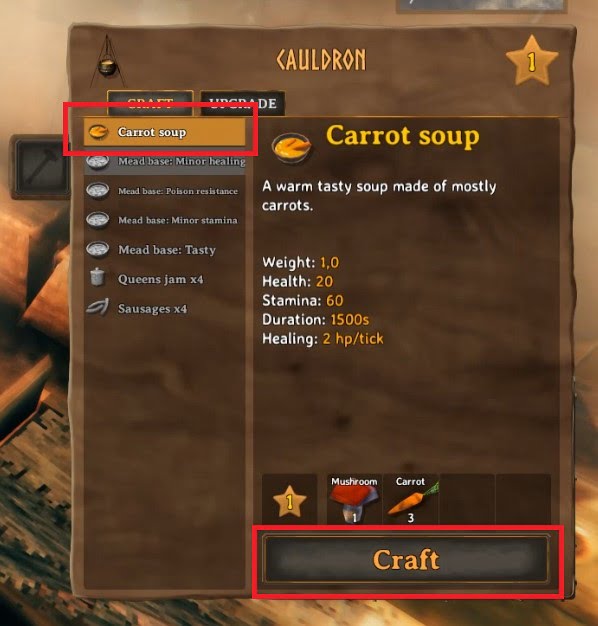 How To Make Carrot Soup In Valheim 4