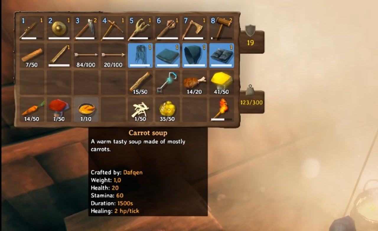 How To Make Carrot Soup In Valheim