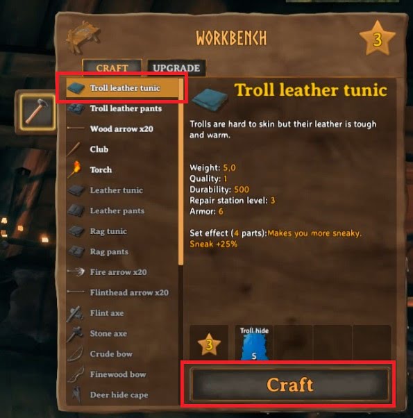 How To Make Troll Leather Tunic In Valheim 4