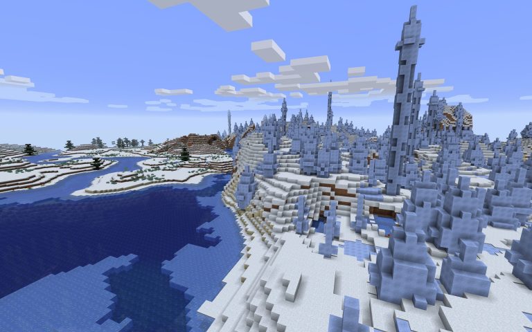 Ice Spike Biome Minecraft Seeds