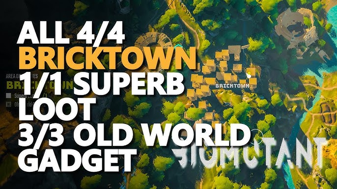 Bricktown Superb Loot And Old World Gadget Locations In Biomutant