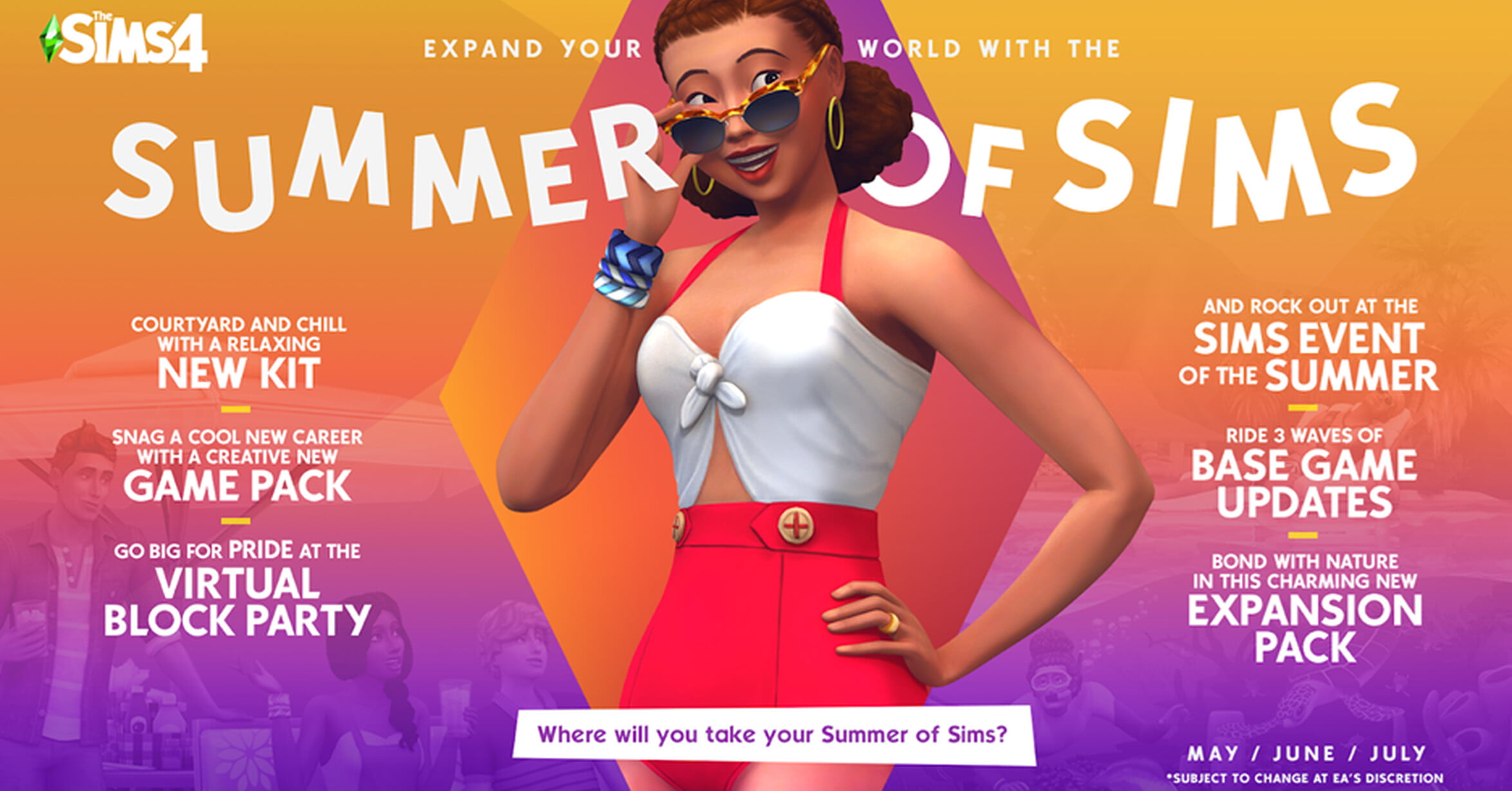The Sims 4 Releasing Many Updates For Summer 2021
