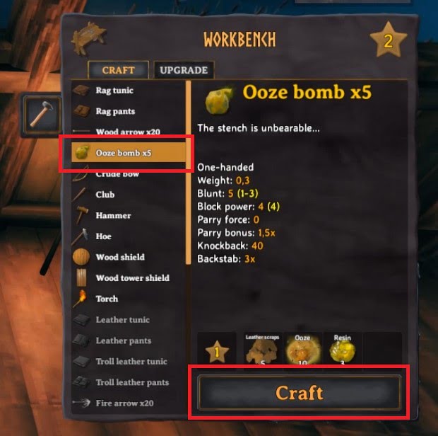 How To Make Ooze Bomb In Valheim 3