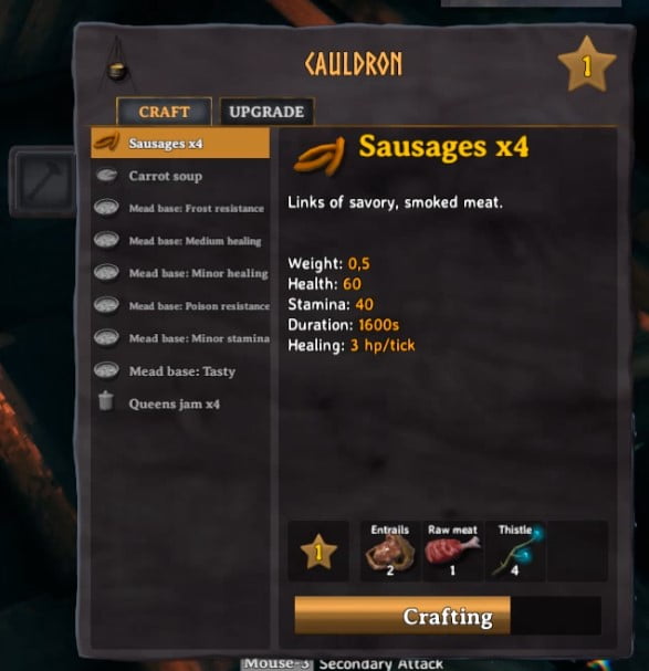 How To Make Sausages In Valheim 4