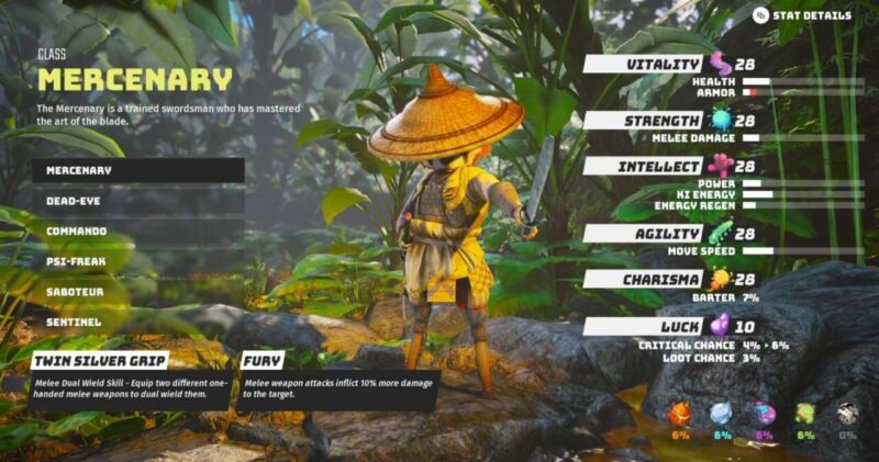 Get Mercenary Class In Biomutant For Ps4, Ps5, And Xbox