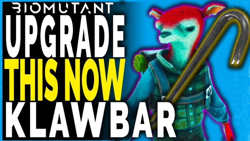 Upgrade Klawbar In Biomutant