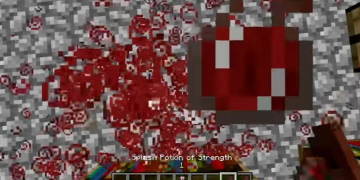How To Make Splash Potion Of Strength Minecraft