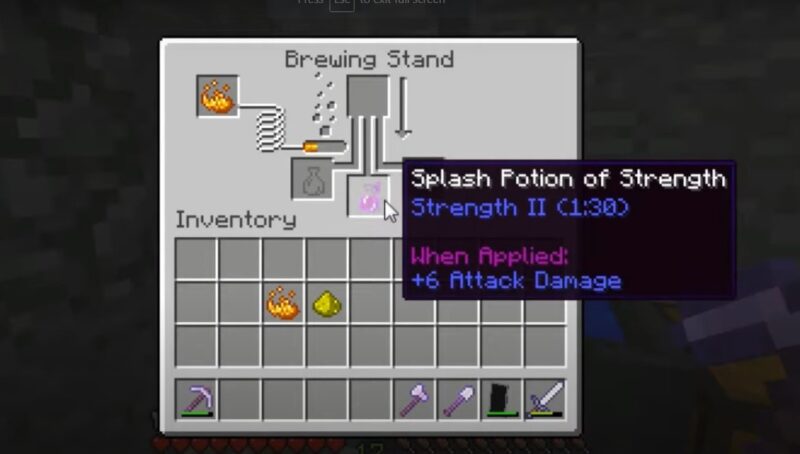 Splash Potion Of Strength 2