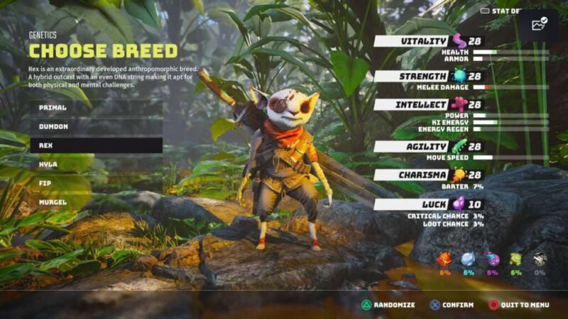 Best Biomutant Breeds, Rex Biomutant