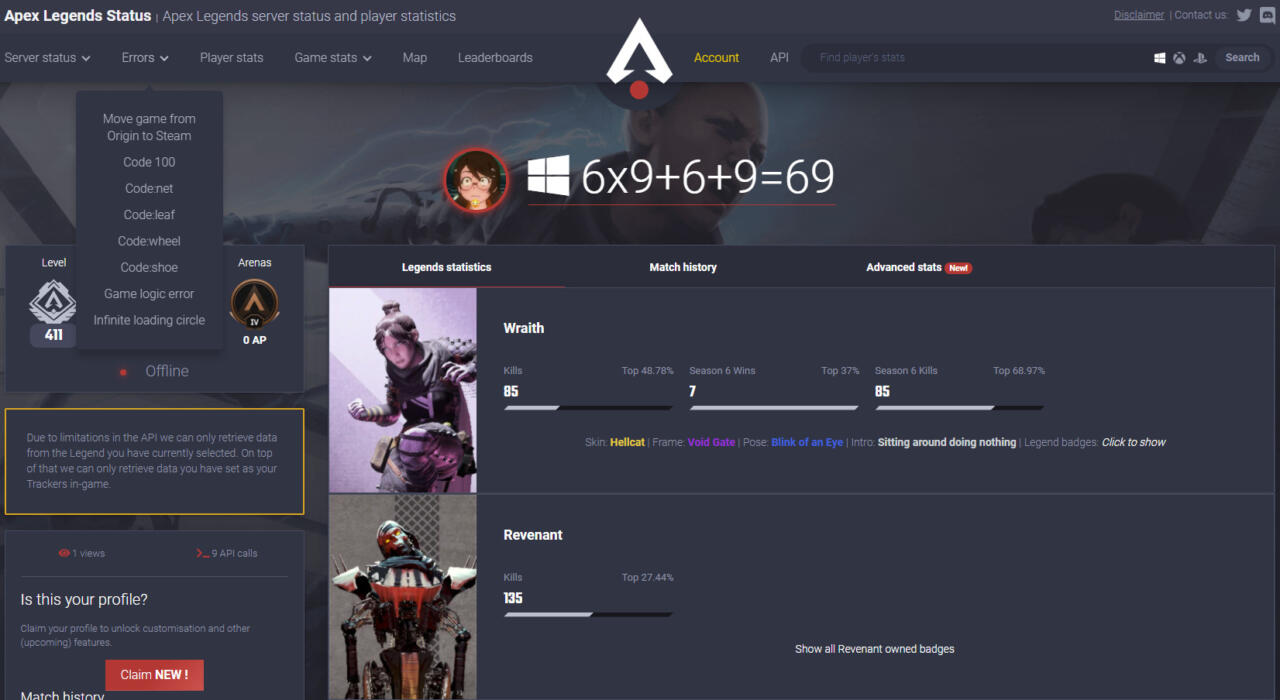 The Best Apex Legends Tracker You Can Use for Free!