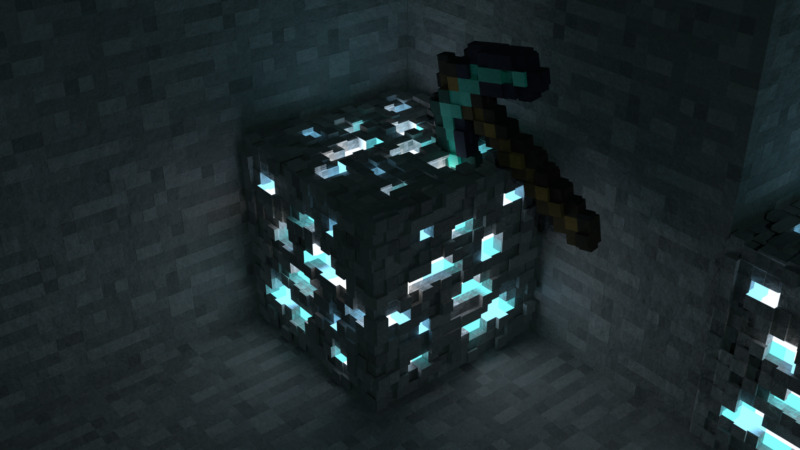 Find Diamond Ore In Minecraft