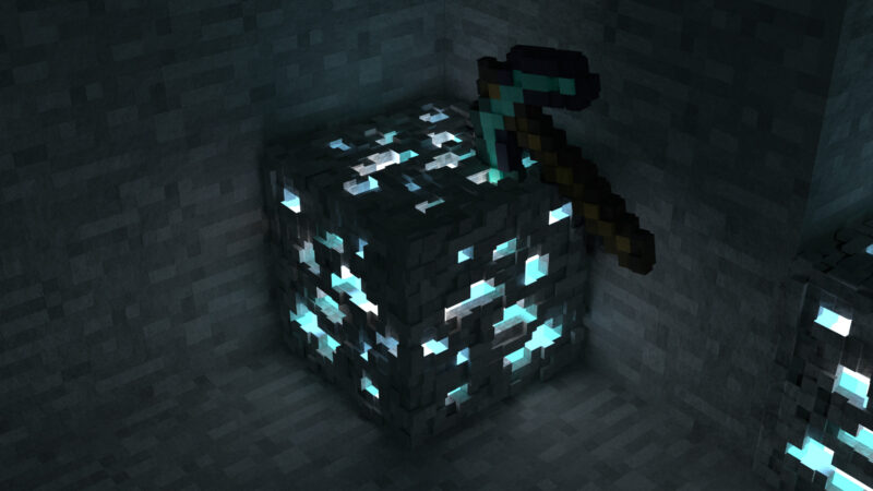 Find Diamond Ore In Minecraft