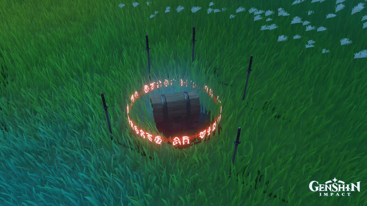 How to Solve Higi Village Sword Chest Puzzle in Genshin Impact