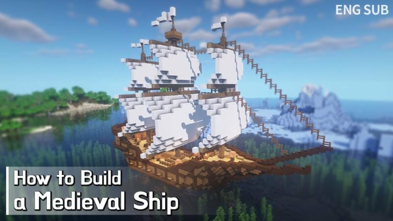Minecraft Ship Build